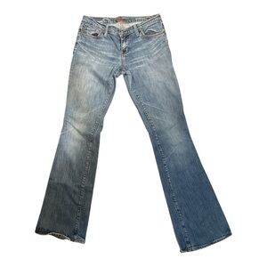 Blue Cult Stylish Blue Flare Jeans for Women